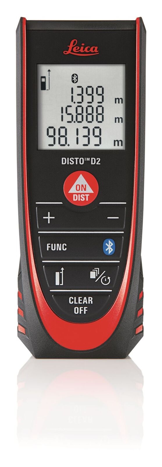 Leica Geosystems Disto D2 Bluetooth Laser Distanza Misuratore Luce Fino Display