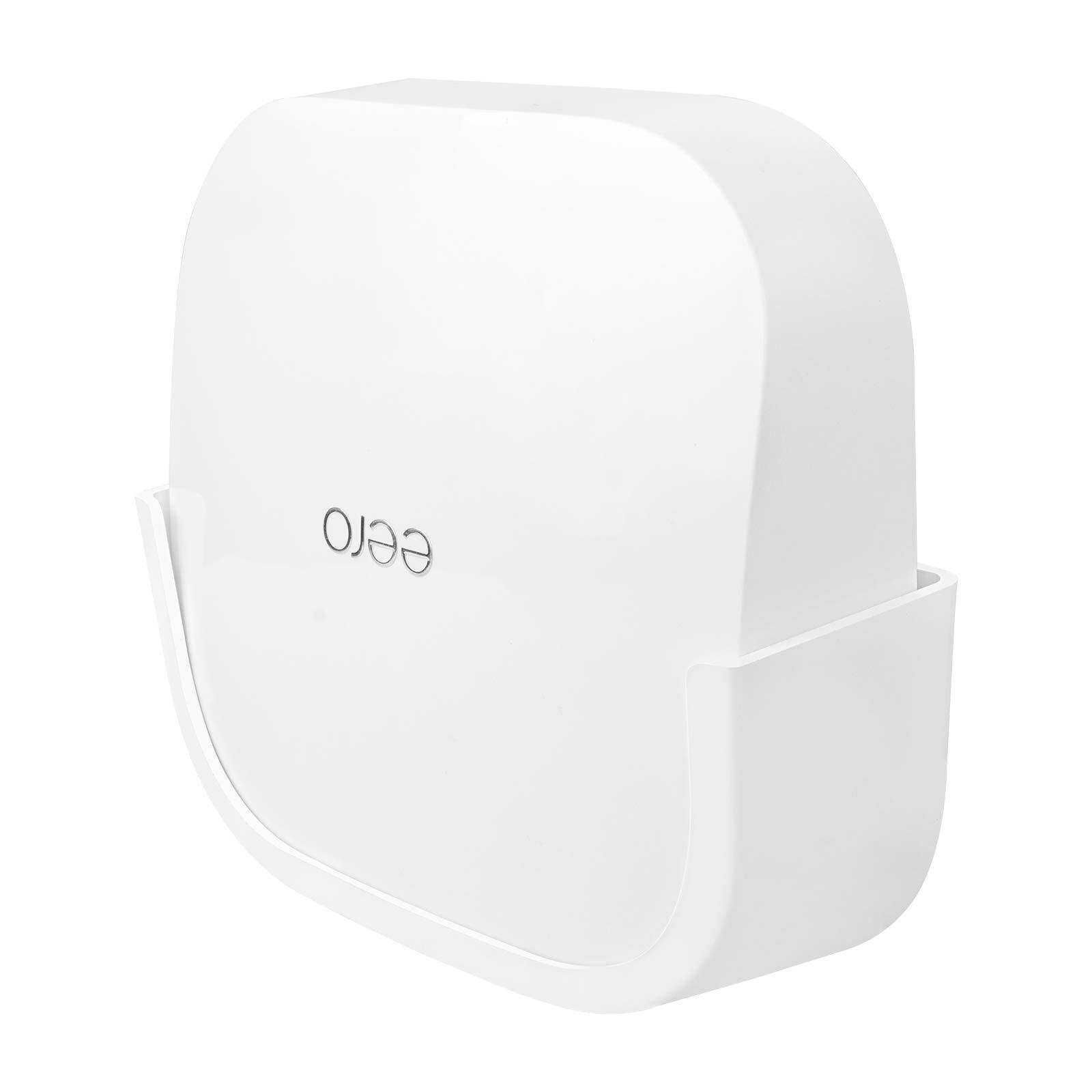 UIQELYS Staffa di montaggio a parete senza viti per Eero Pro 6 WiFi, VHB (H3v)