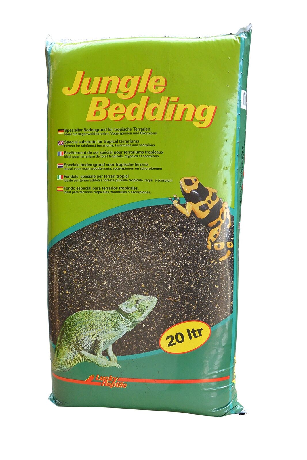 Lucky Reptile Fondo in Stile jungla