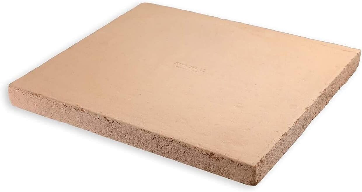 Biscotto di Casapulla Pietra Refrattaria per pizza Forno Fornace Saputo 30x30x2c