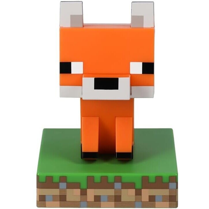 PALADONE LAMPADA LED DA TAVOLO 3D MINECRAFT 008 (FOX LIGHT) LUCE NOTTURNA GADGET