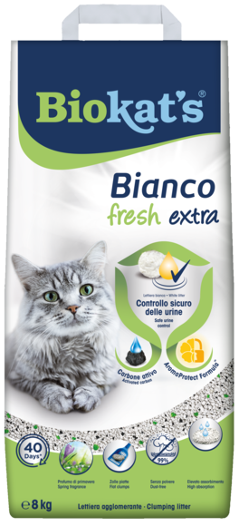 Lettiera Gimborn - Biokat's Bianco Fresh Extra 8 KG