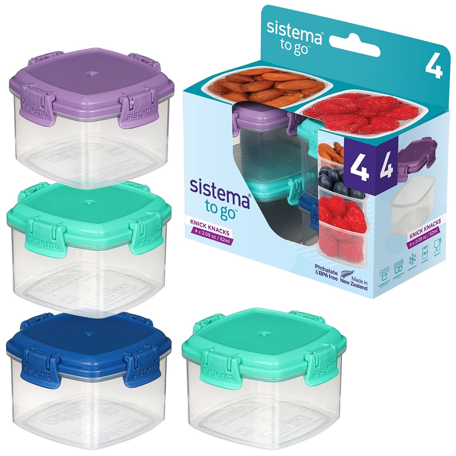 Knick Knack Sistema Set To Go Multi-colore 62 ml