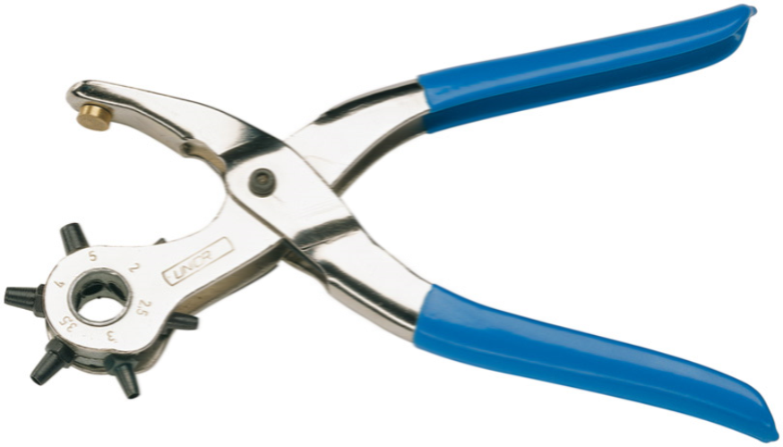 Unior pinza fustellatrice rotante a 6 fustelle art. 558 mm. 210 - Unior