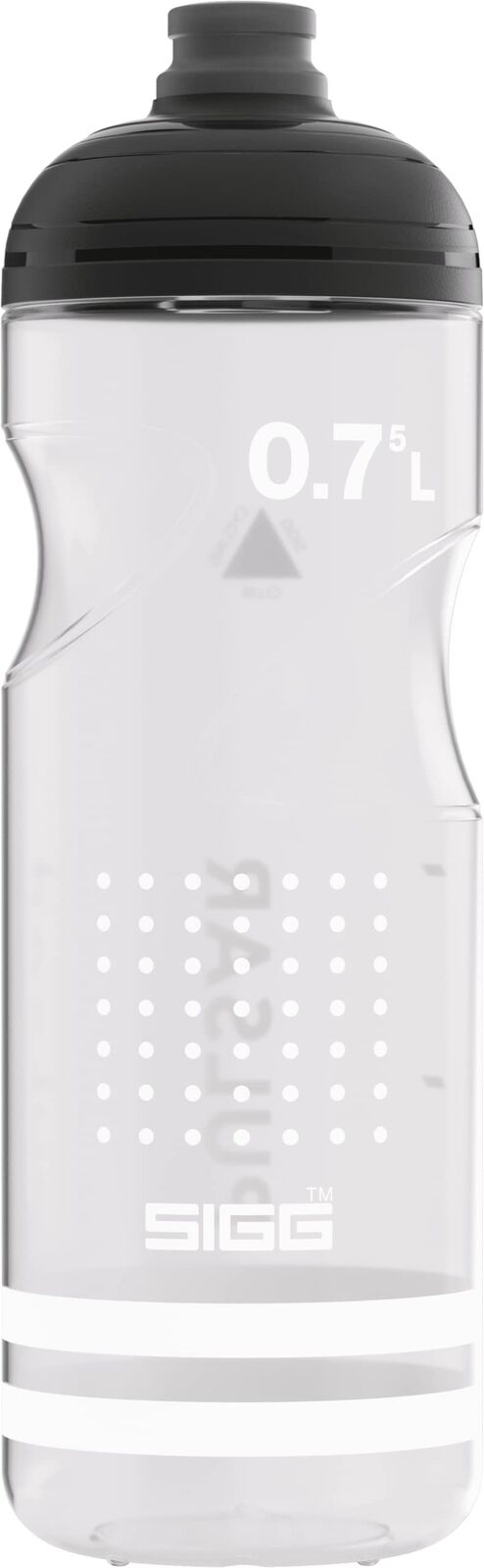 SIGG - Pulsar White Transparent Sports Bottle 075 L Bottiglia ermetica Ideale...