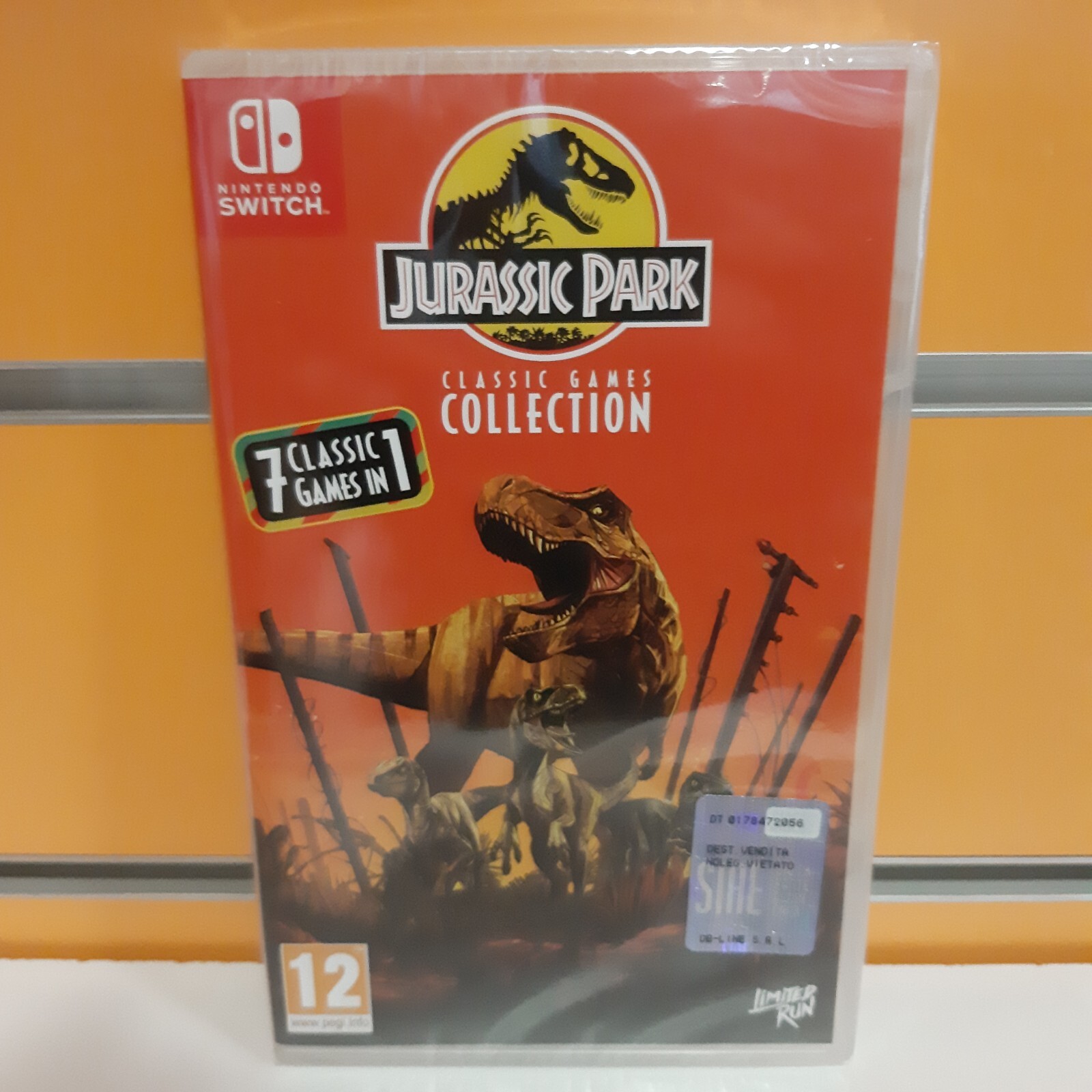 Jurassic Park Classic Games Collection (7 in 1) SWITCH NUOVO SIGILLATO
