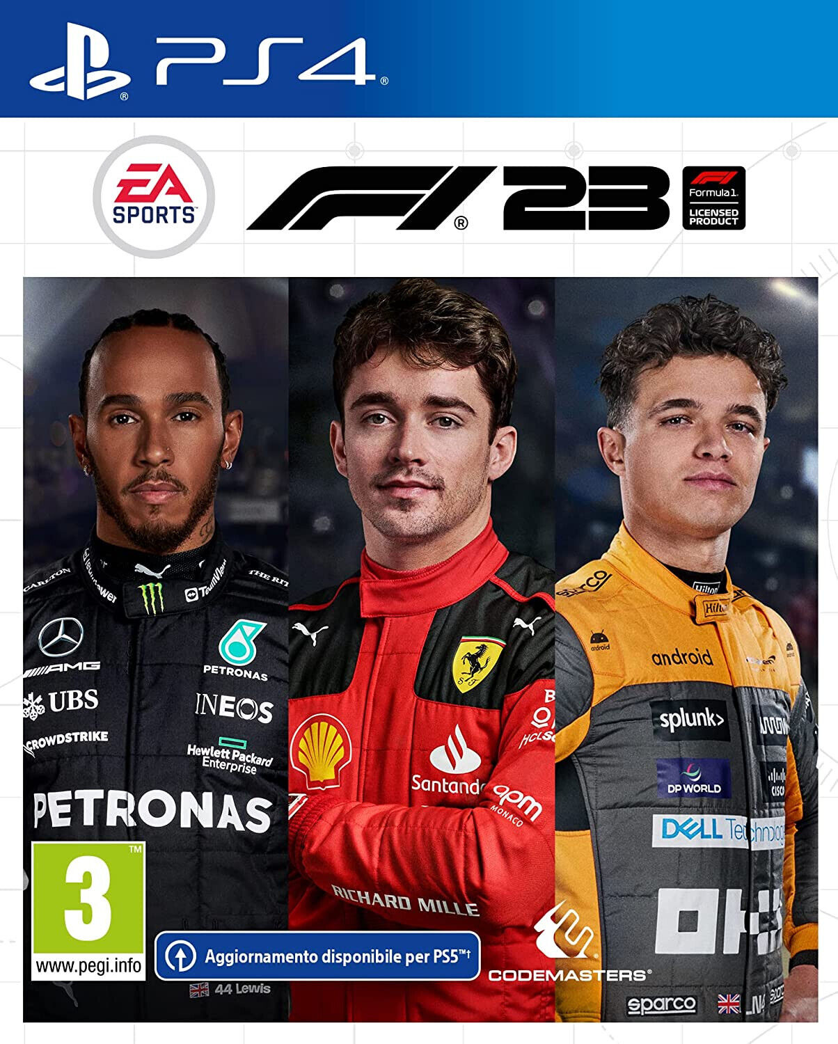 PS4 F1 23 PS5 FORMULA 1 2023 SONY PLAYSTATION 4 DVD PAL EU PREORDER 19/06/23