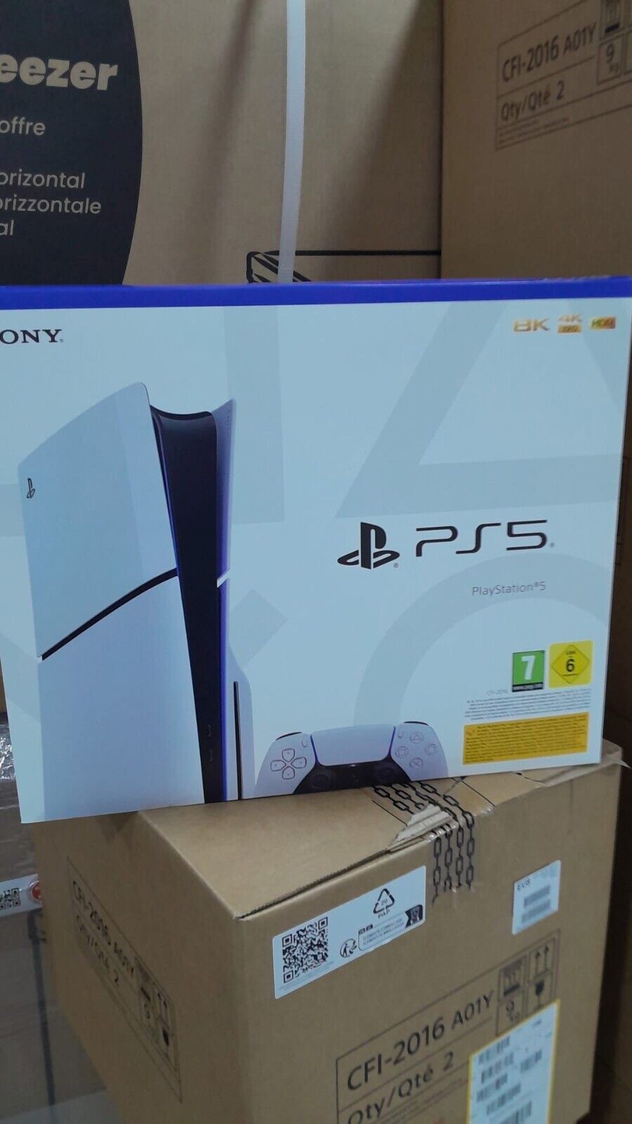 Sony PS5 Slim Edizione Blu-Ray 1TB Console - Bianco NUOVA PLAYSTATION 5