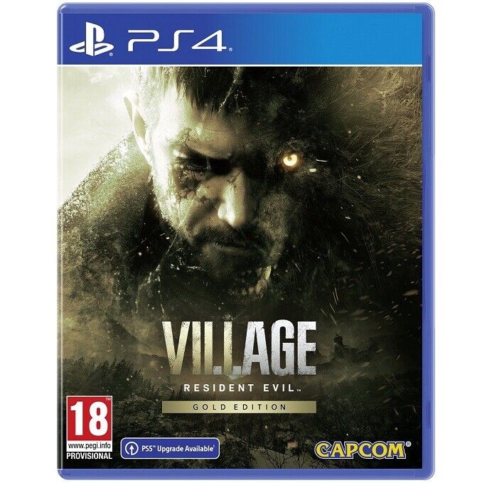 RESIDENT EVIL VILLAGE GOLD EDITION PS4 VIDEOGIOCO ITALIANO PLAYSTATION 4 NUOVO