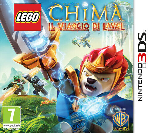 NINTENDO 3DS Lego Legends of Chima Il Viaggio di Laval UFFICIALE ITALIA