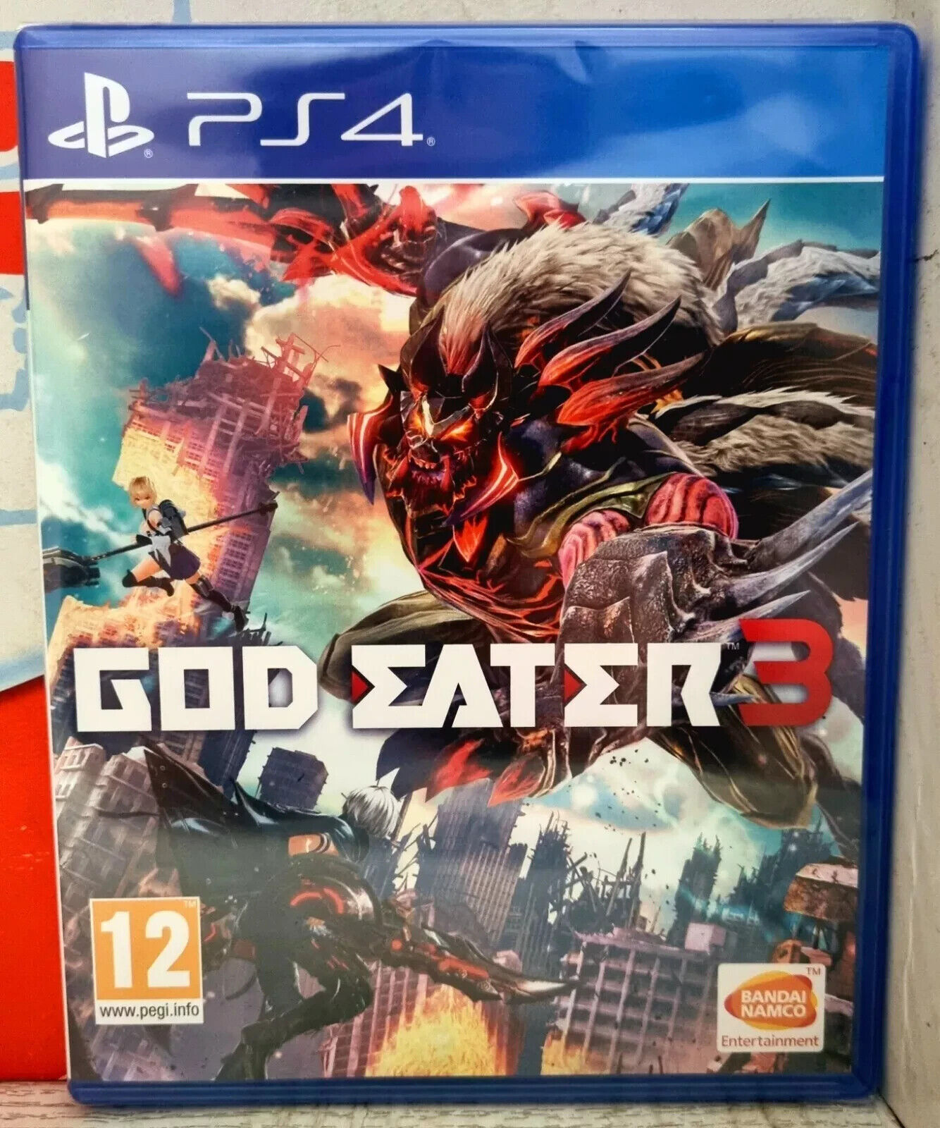 GOD EATER 3 PS4 PLAYSTATION 4 ACTION SURVIVAL BANDAI NAMCO UK CON ITALIANO NUOVO