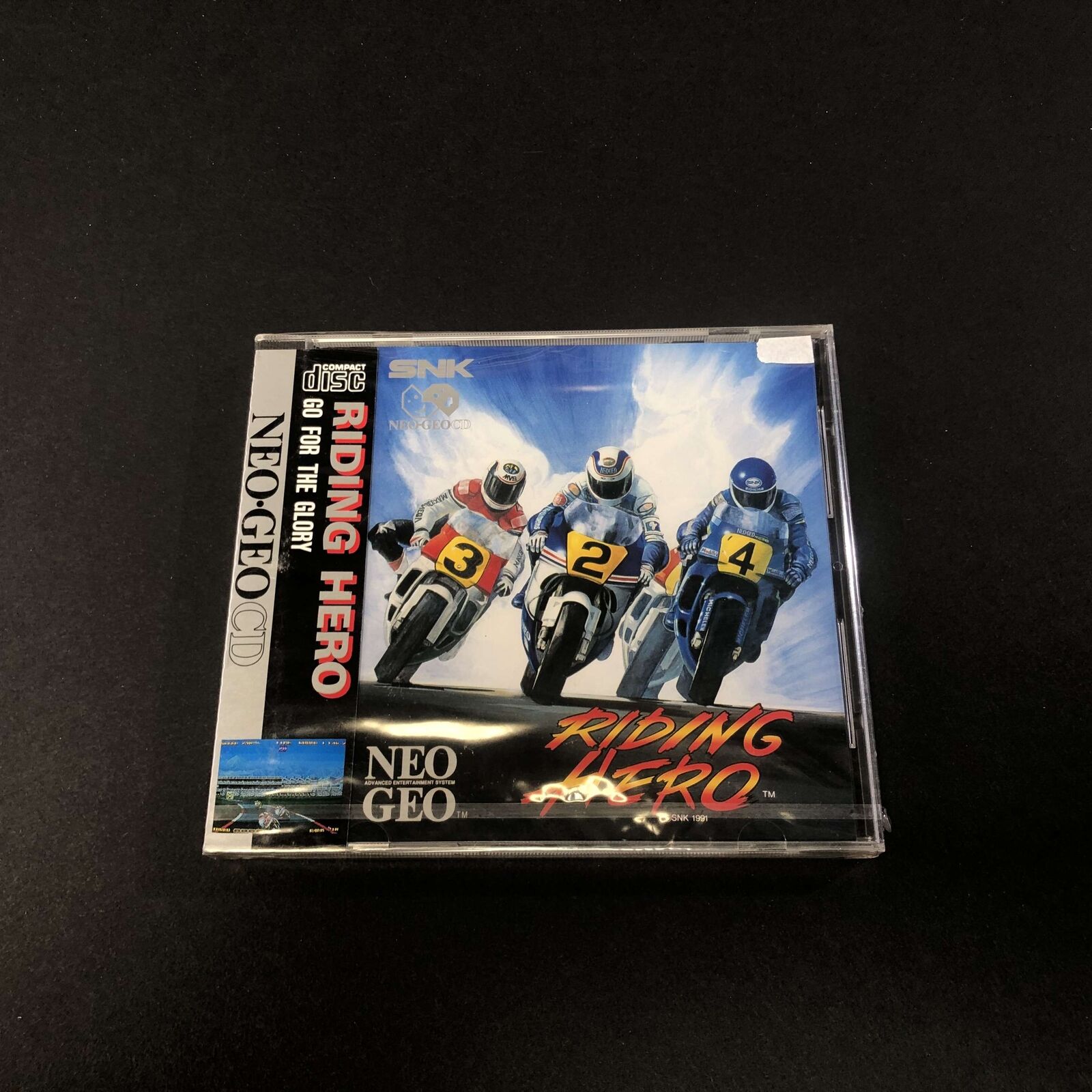 Neo geo CD Riding Hero USA Nuovo