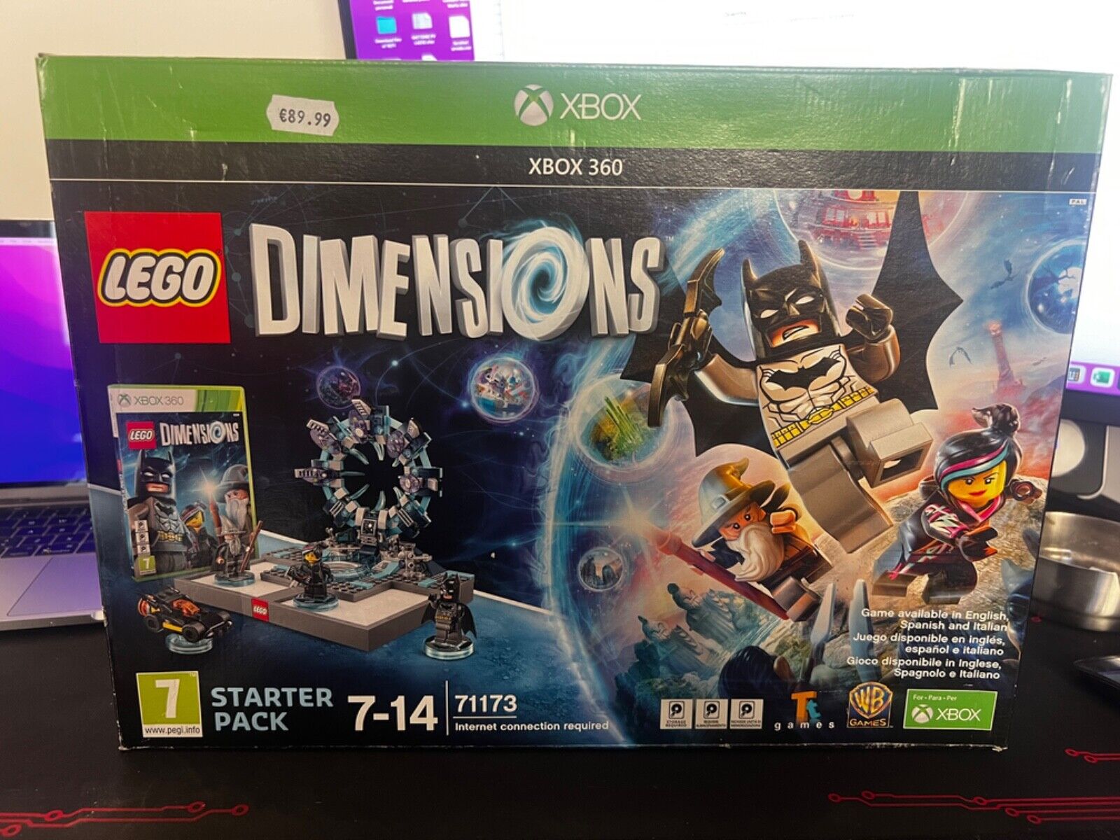 LEGO DIMENSIONS, STARTER PACK  , XBOX 360 , NUOVO