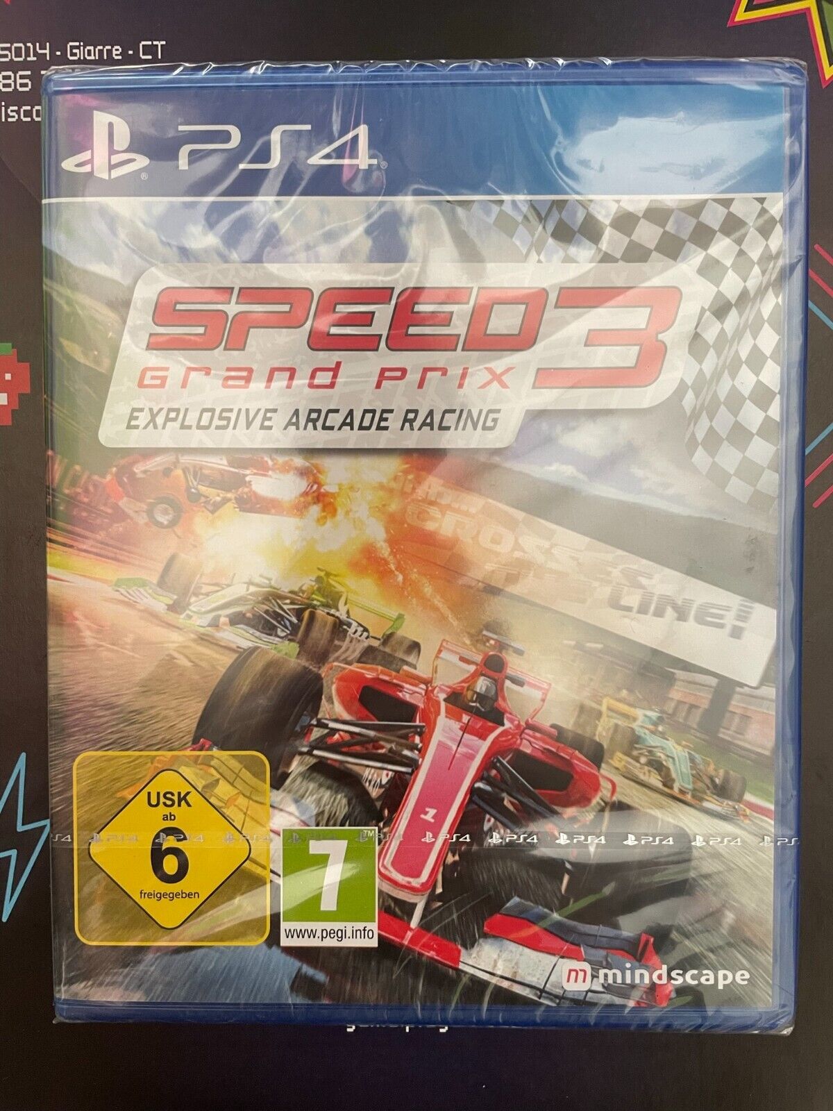 SPEED 3 GRAND PRIX EXPLOSIVE ARCADE RACING PS4 NUOVO