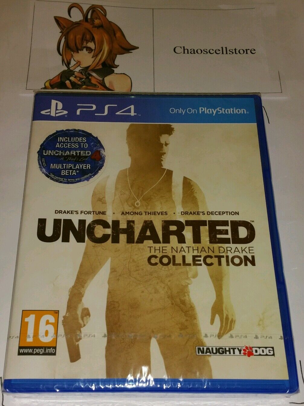 Uncharted The Nathan Drake Collection PS4 Nuovo Sealed UK Pal sony PLAYSTATION