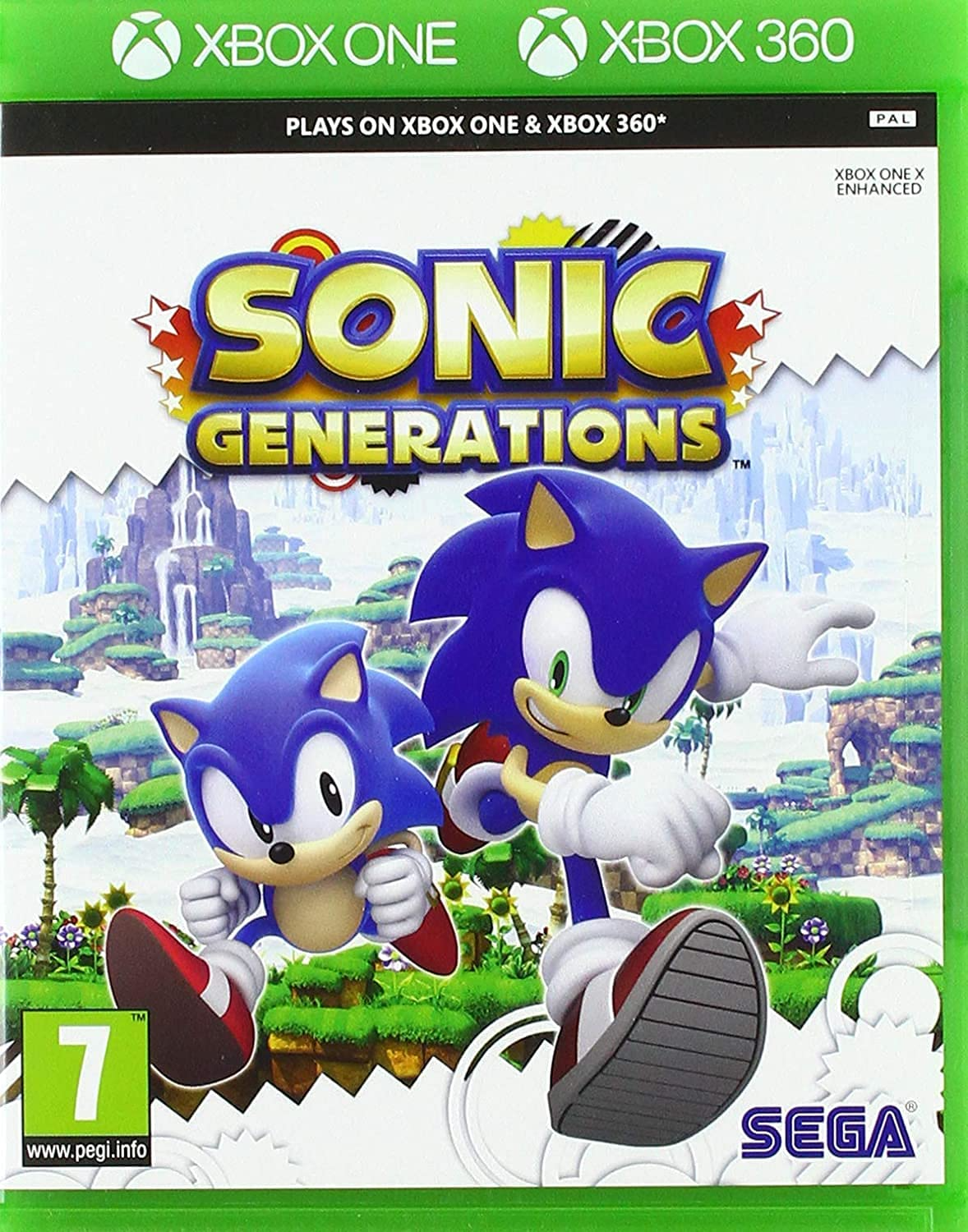Sonic Generations - Microsoft Xbox Uno / 360 [ Sega Adventure Porcospino] Nuovo