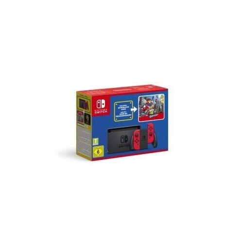 Switch Console 1.1 Neon Red/Neon Red + Switch Mario Odyssey