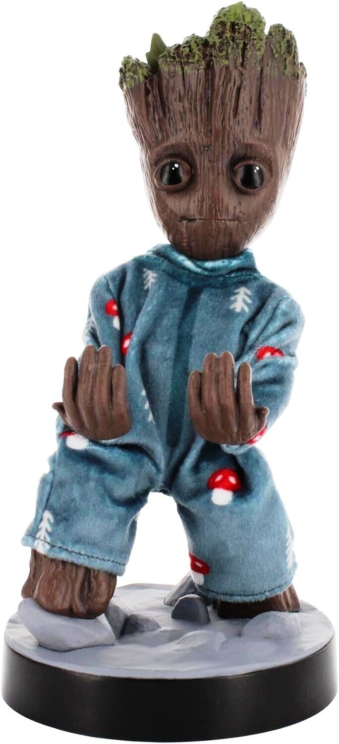 Cable Guy Marvel I Am Groot Baby Groot Pajamas 20 cm Controller or Phone Holder