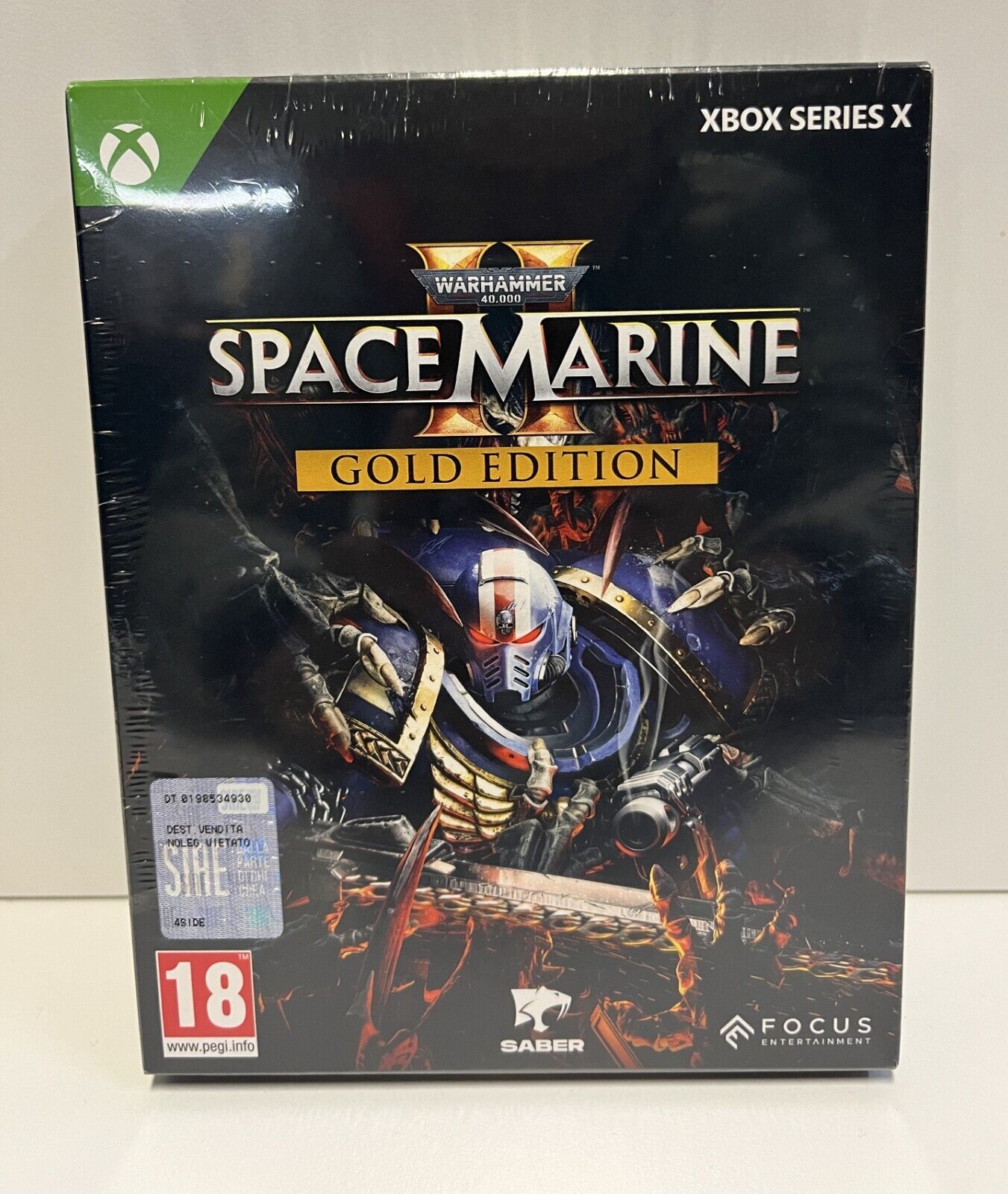 WARHAMMER 40000 SPACE MARINE II - GOLD EDITION XBOX SERIES X NEW FACTORY SEALED