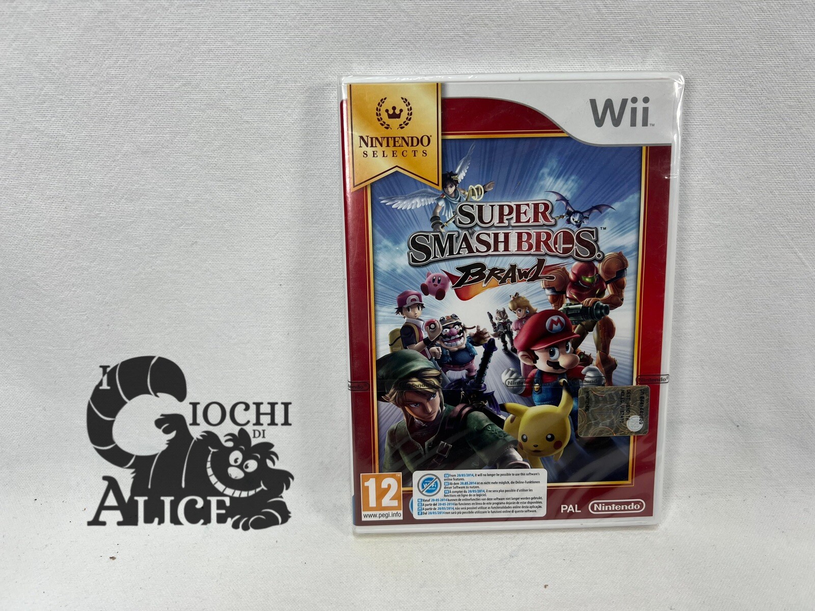 Nintendo Wii - Videogioco - Super smash Bros. Brawl - Pal Ita Sealed