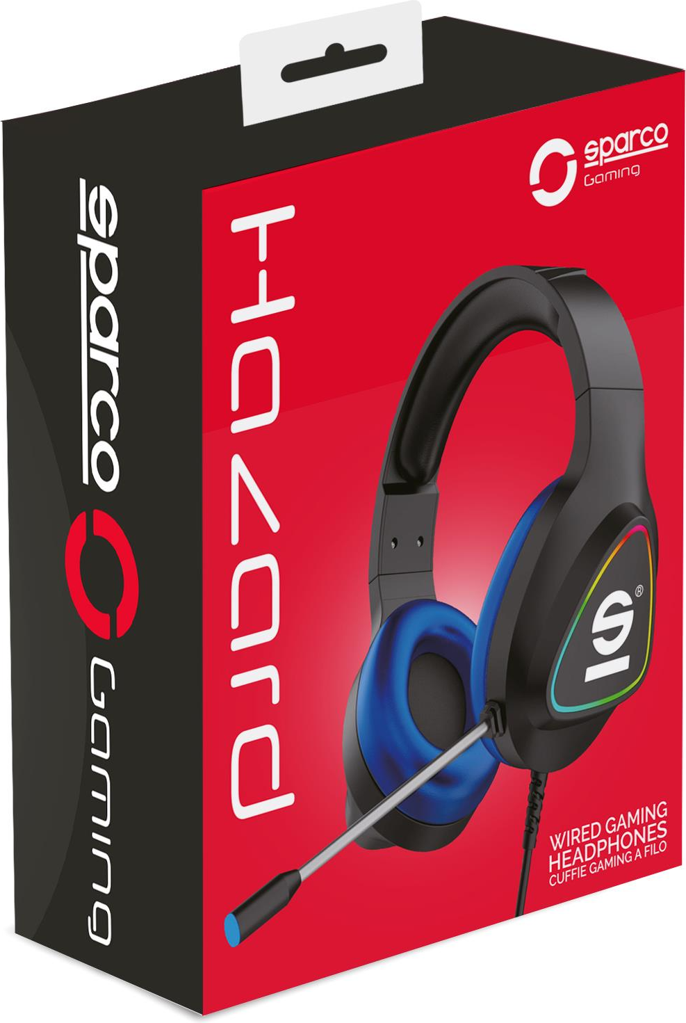 SPARCO GAMING WIRED HEADPHONE CUFFIE A FILO SPHEADPHONEPRO