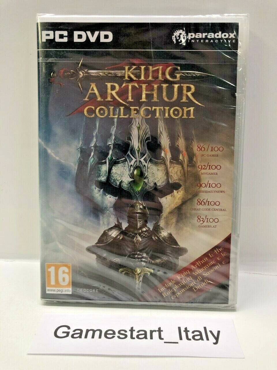KING ARTHUR COLLECTION - PC COMPUTER - VIDEOGIOCO NUOVO SIGILLATO
