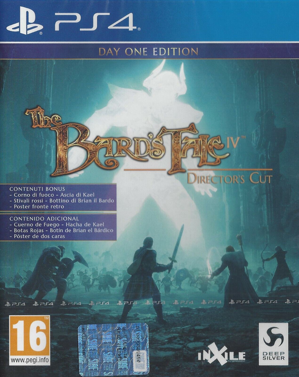 BARD'S TALE IV DIRECTOR'S CUT DAY ONE EDITION