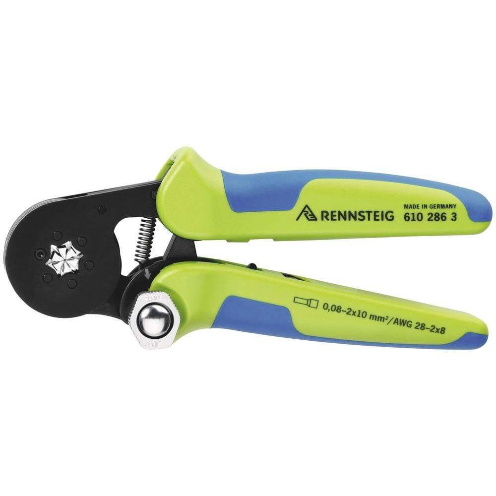 Rennsteig Werkzeuge 610 286 3 Pinza crimpatrice Boccola 0.08 fino a 10 mm²