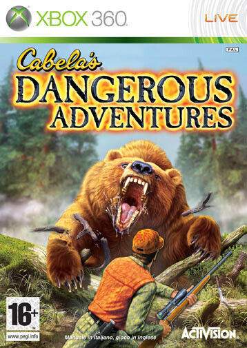 Xbox 360 Cabela''s Dangerous Adventures UFFICIALE ITALIA