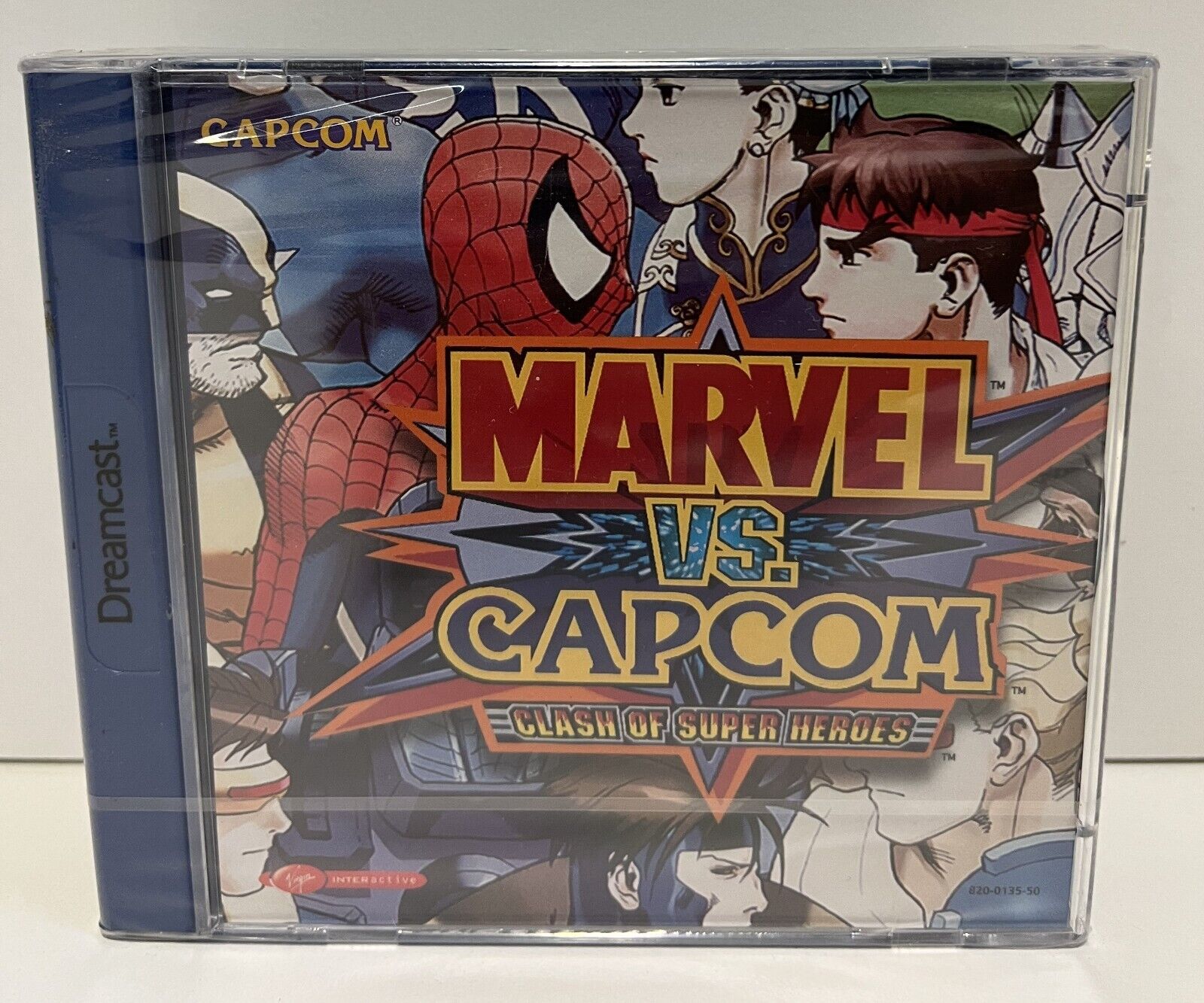 MARVEL VS CAPCOM SEGA DREAMCAST PAL NEW FACTORY SEALED * DEFECT AS THIRD PHOTO