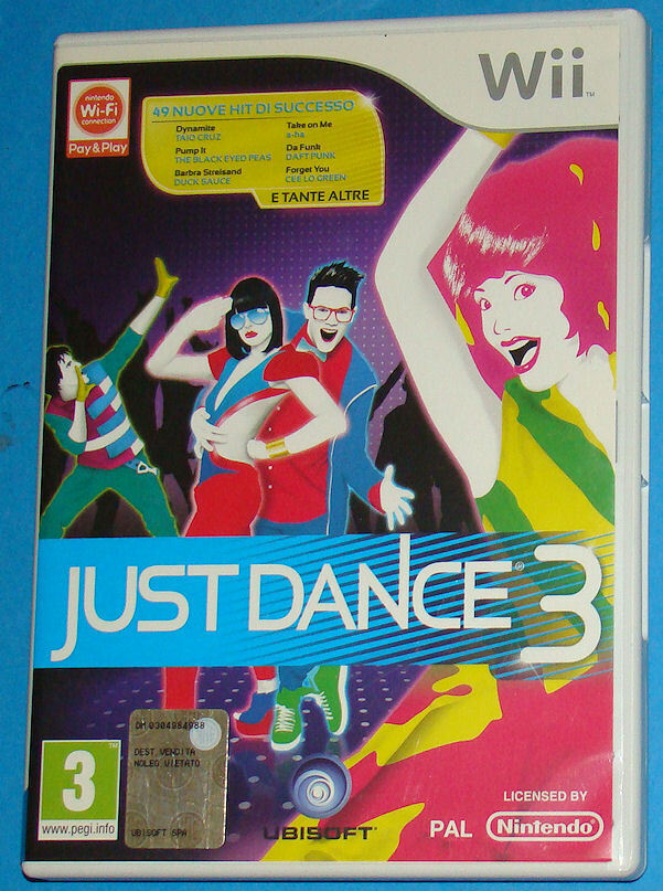 Just Dance 3 - Nintendo WII - PAL