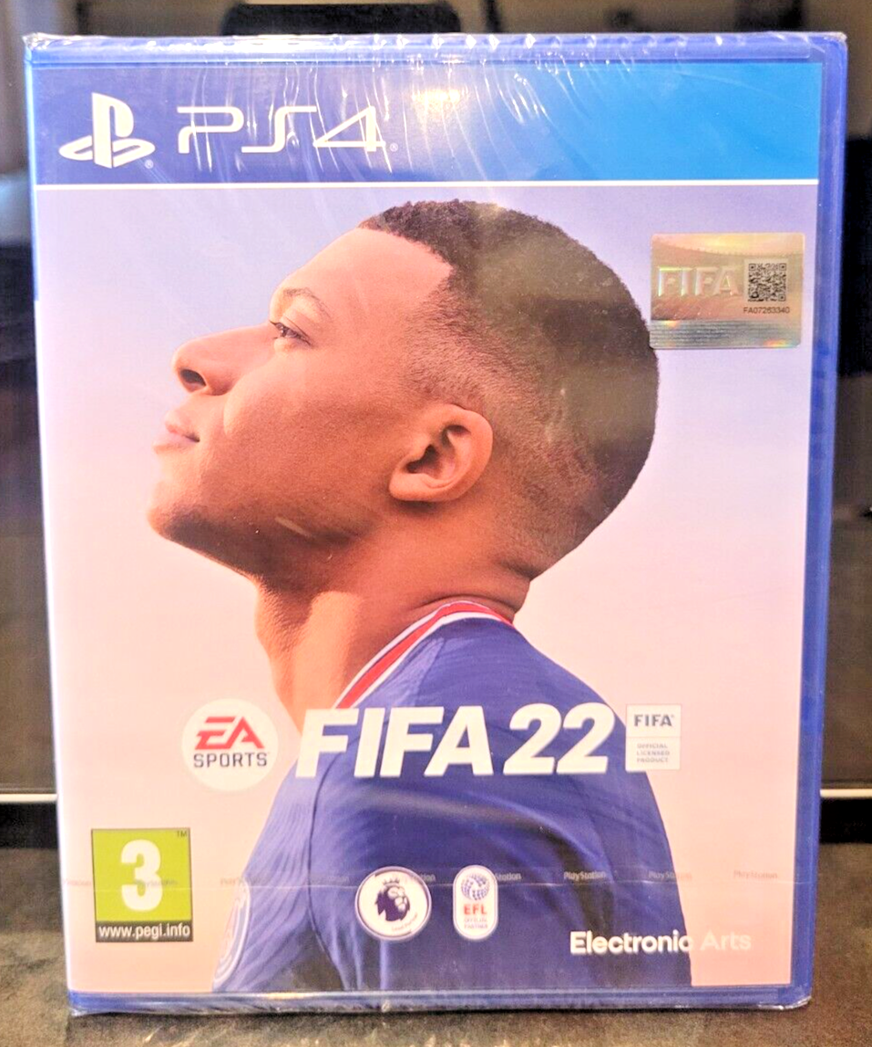 PS4 FIFA 22 PS4 PLAYSTATION 4 Nuovo Sigillato PS5 Compatibile Gioco