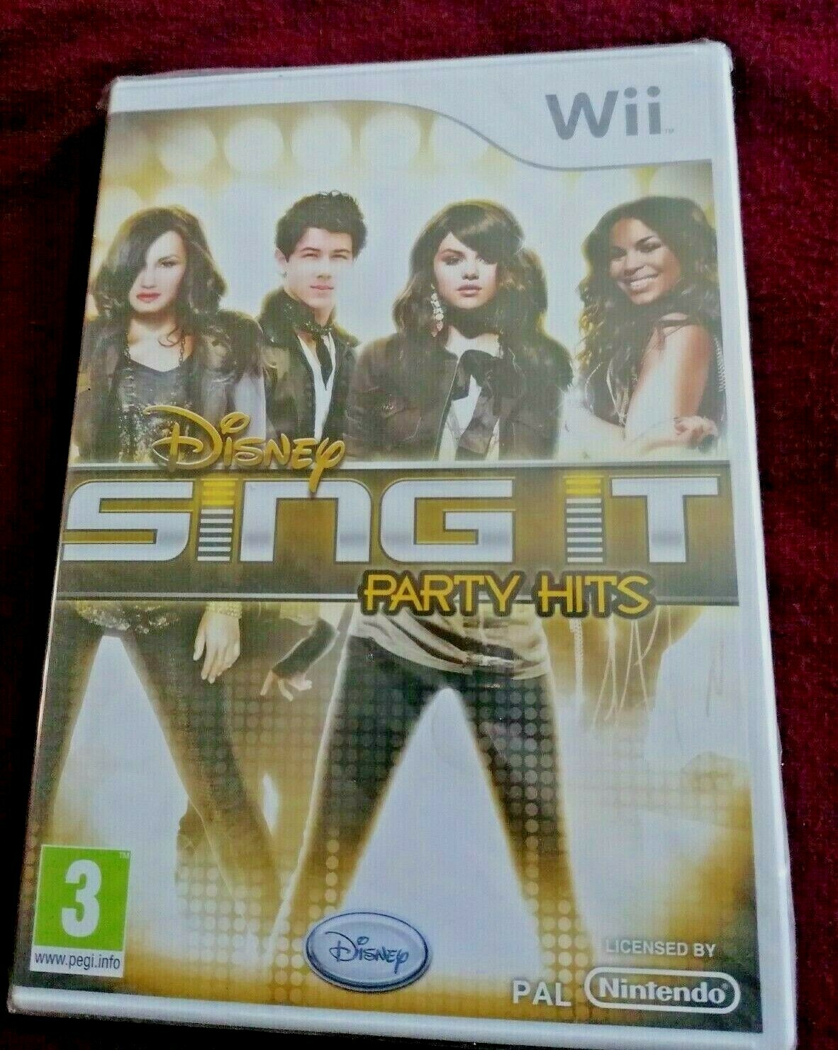 SING IT 3 PARTY HITS WII  ITA NUOVO SIGILLATO