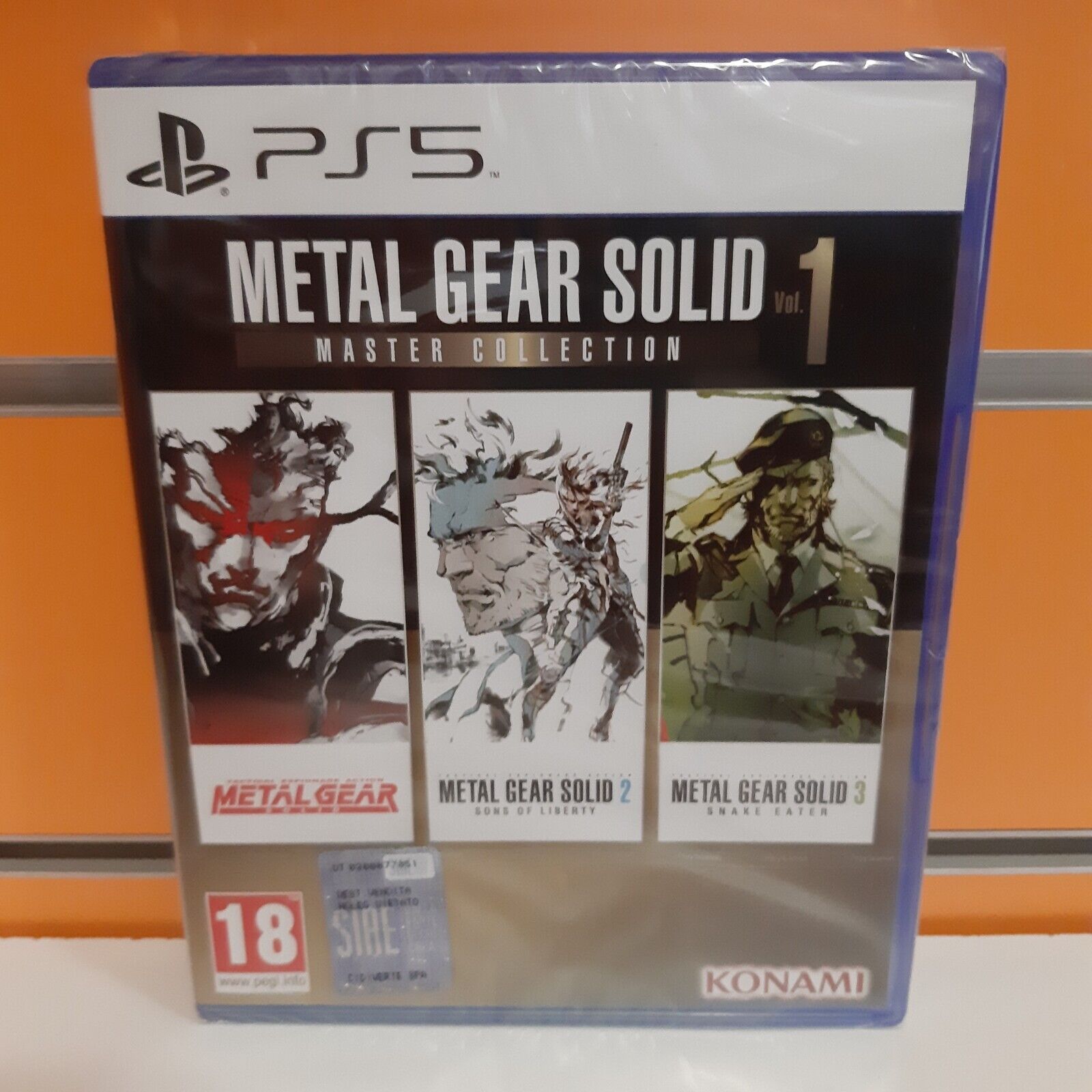 Metal Gear Solid Master Collection Vol. 1 PS5 NUOVO SIGILLATO ITA