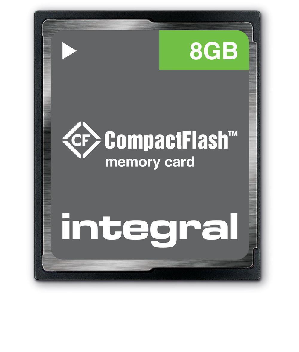Integral INCF8GV2 memoria flash 8 GB CompactFlash (8GB COMPACT FLASH MEMORY CARD