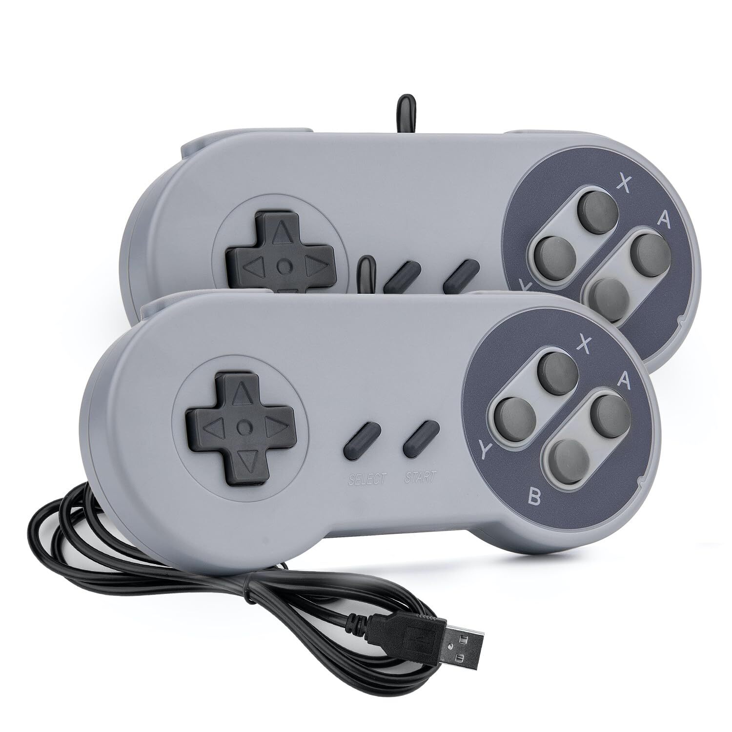 Rii Gaming GP100 - Coppia di Gamepad controller USB compatibili con PC Window...