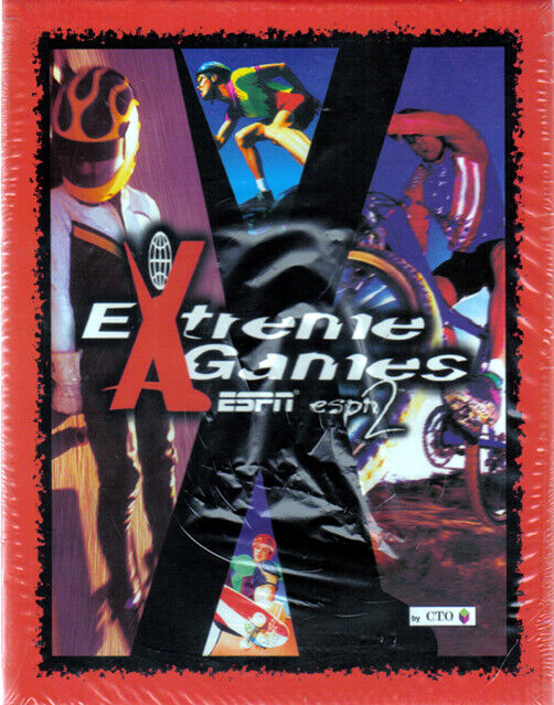 ESPN EXTREME GAMES GIOCO CD-ROM PC 1996 BIG BOX ITALIANO RARO NUOVO SIGILLATO