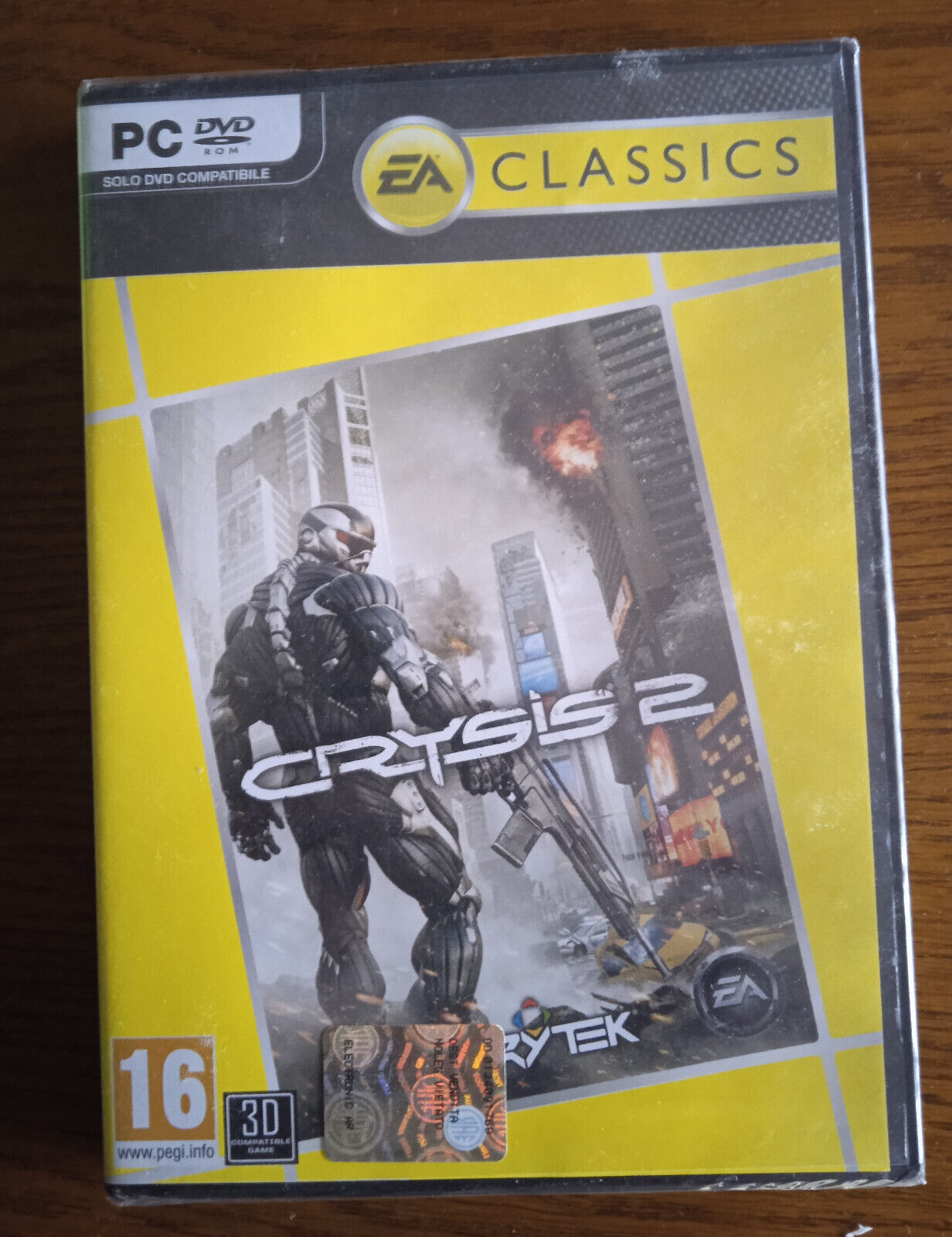 Crysis 2 Classics PC Nuovo e Sigillato Italiano