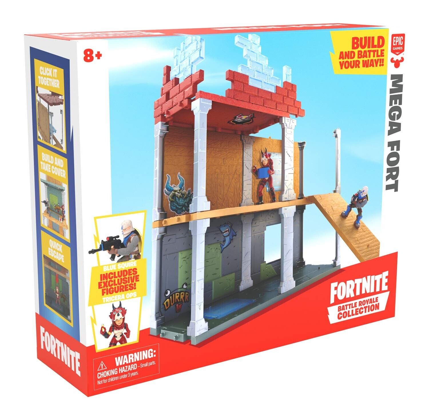Fortnite Mega Fort con 2 Personaggi