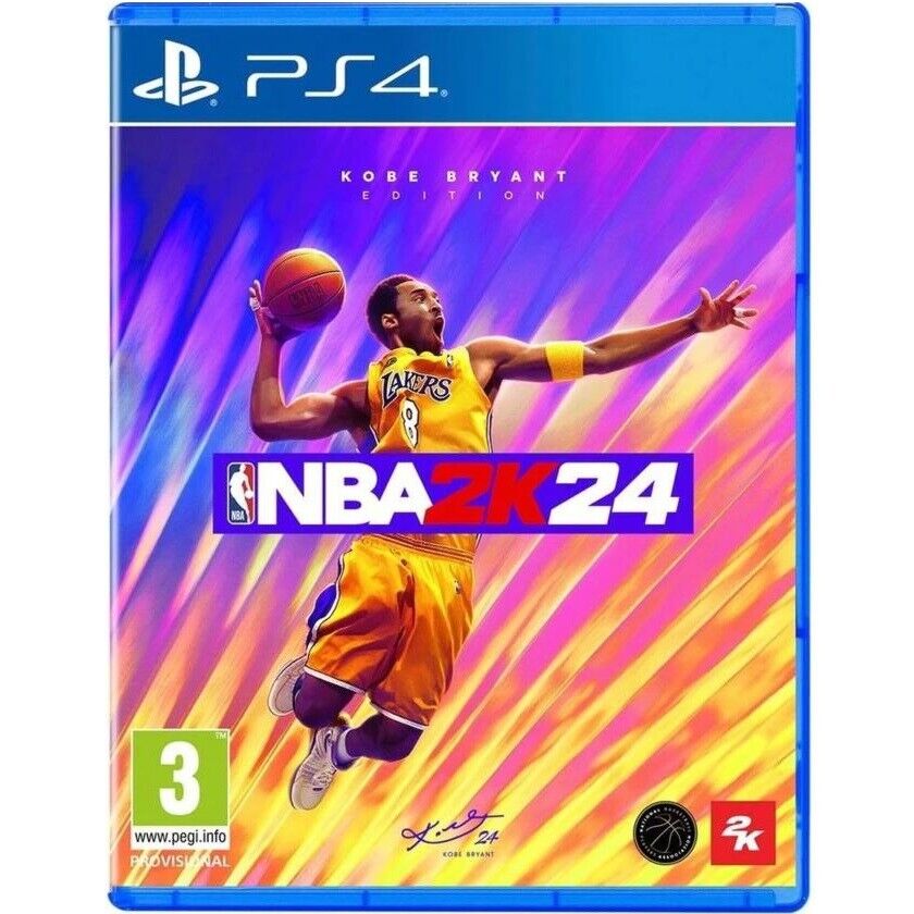 NBA 2K24 PS4 VIDEOGIOCO PLAYSTATION 4 EU ITALIANO KOBE BRYANT EDITION NUOVO ITA