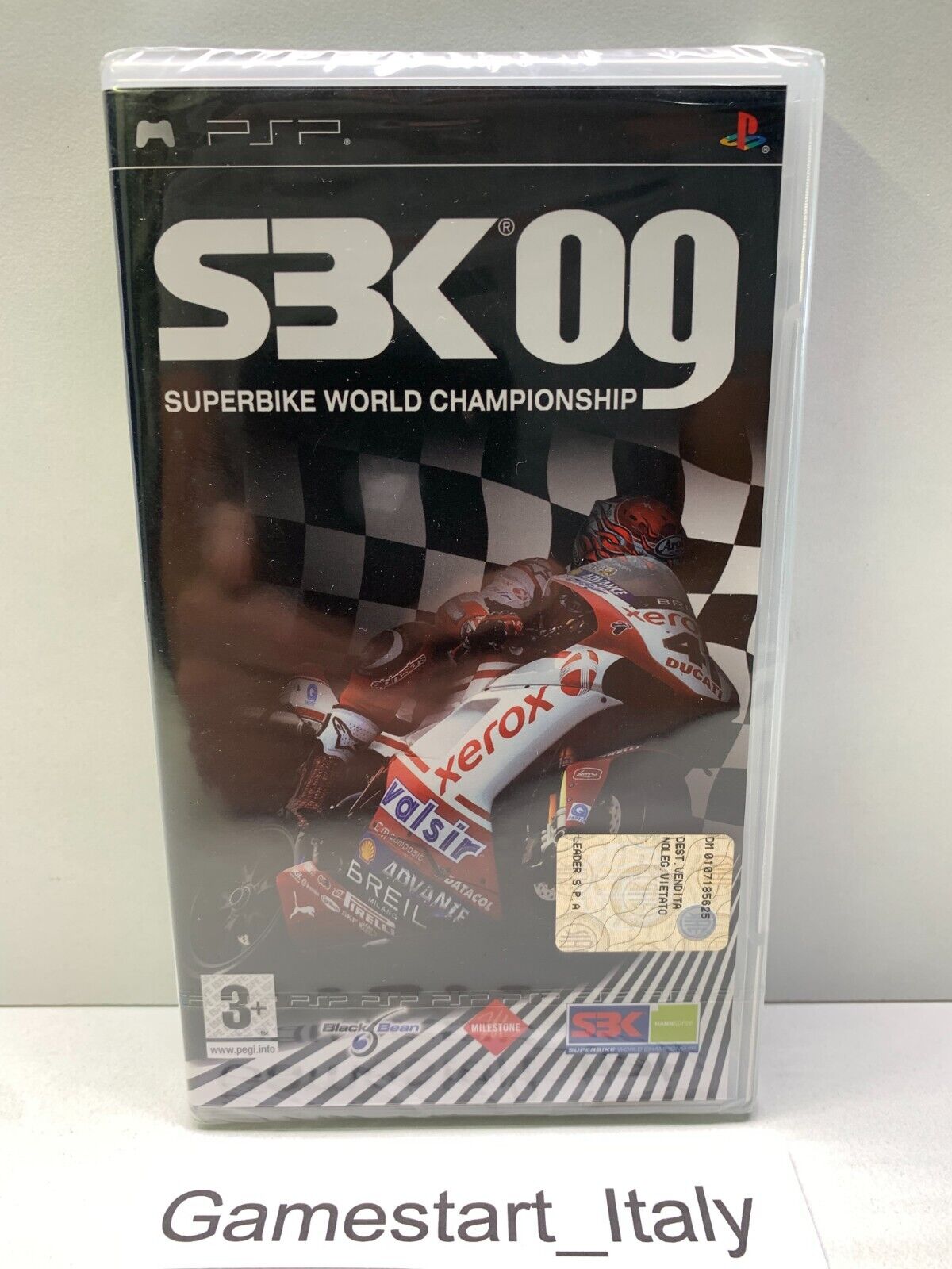 SBK 09 SUPERBIKE WORLD CHAMPIONSHIP - SONY PSP - NUOVO SIGILLATO PAL VERSION
