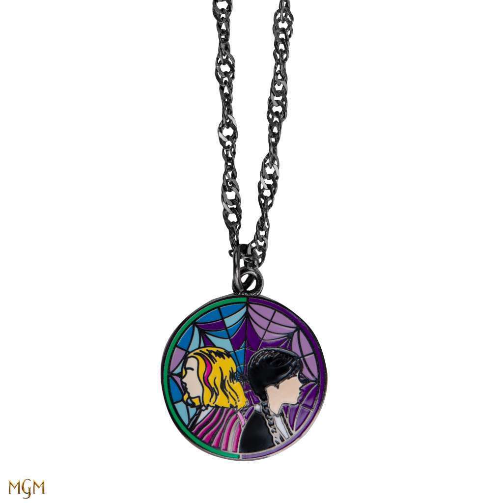 WEDNESDAY & ENID LOCKET NECKLACE (LEGGI DESCRIZIONE)