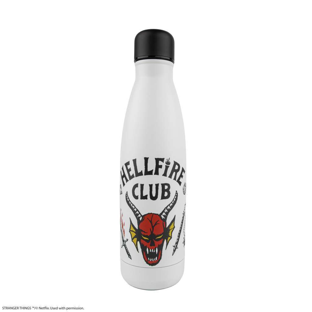 STRANGER THINGS HELLFIRE CLUB WATER BOTT (LEGGI DESCRIZIONE)