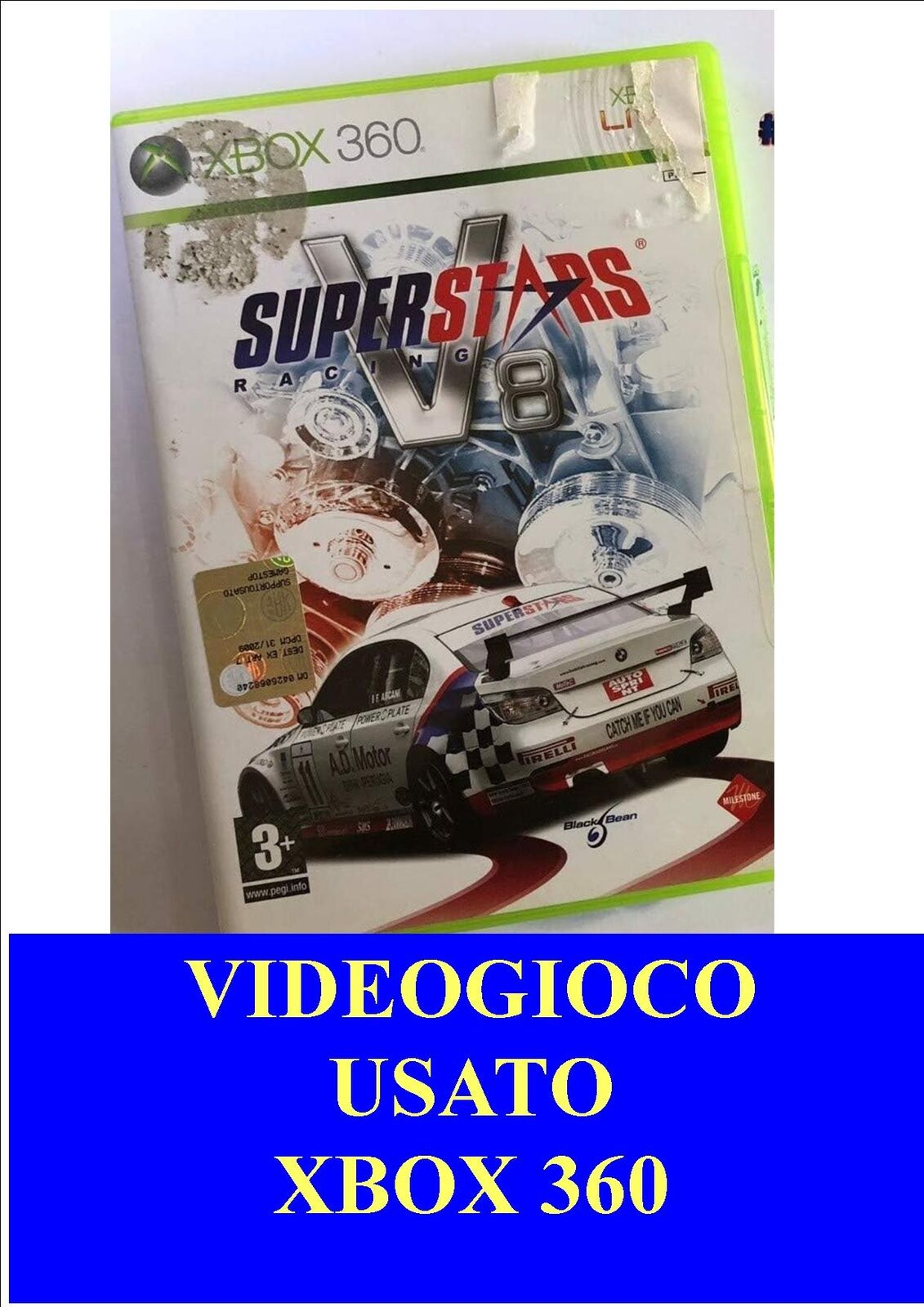 SUPERSTARS V8 RACING  XBOX 360 - USATO  ACTION