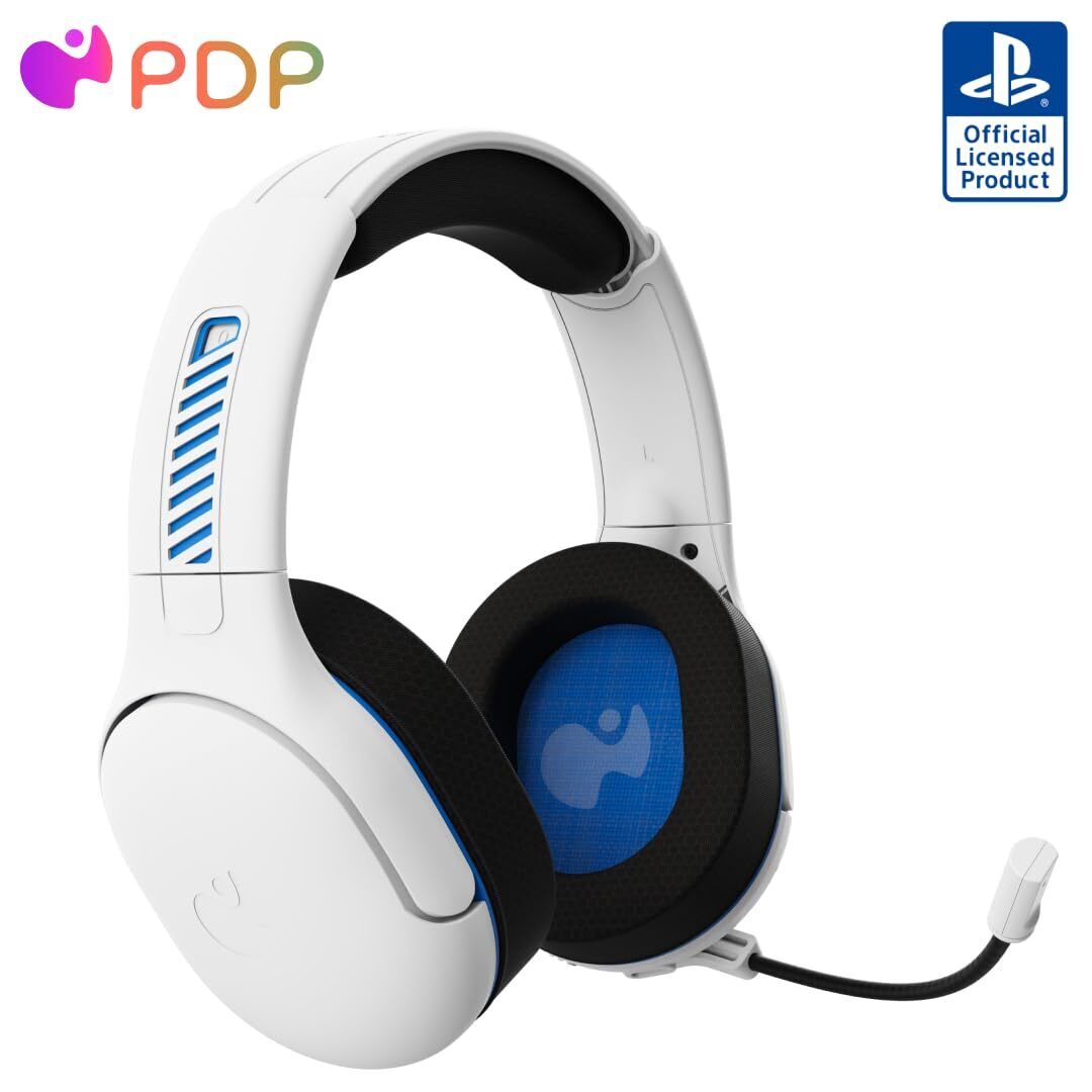 PDP AIRLITE PRO WIRELESS Headset WHITE W (Sony Playstation 5 Sony Playstation 4)