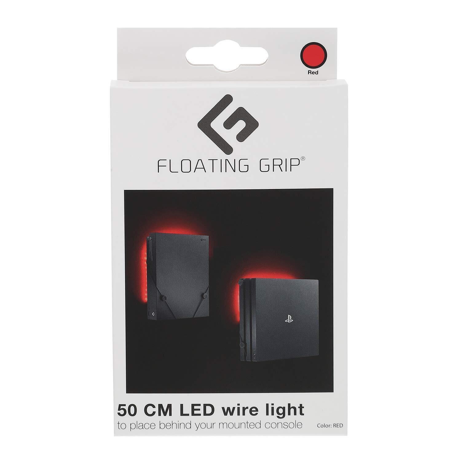 Playstation 4 Red Led Light - Add On To Your Floating Grip«-Mount Game NUOVO