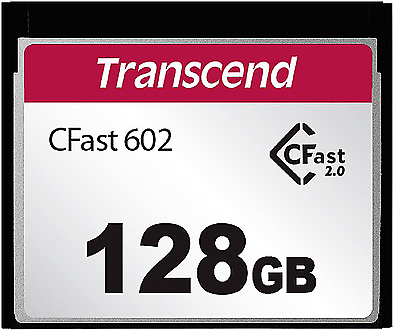 Transcend TS128GCFX602 memoria flash 128 GB CFast 2.0 MLC (128GB CFAST CARD SATA