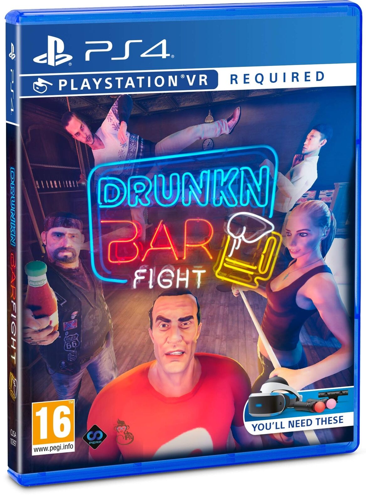 Drunkn Bar Fight (For PlayStation VR) (PS4) (Sony Playstation 4)