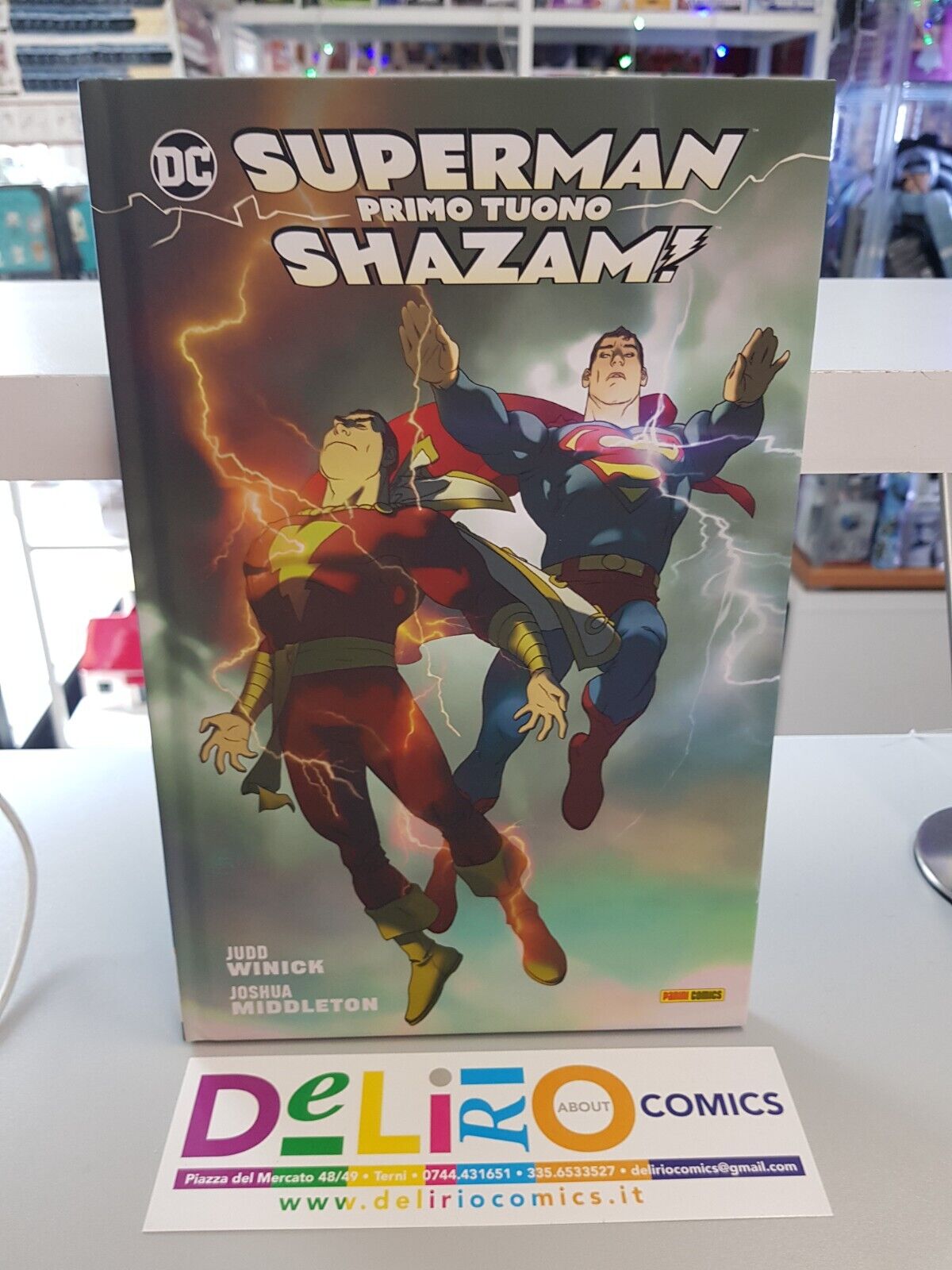 SUPERMAN7SHAZAM!  PRIMO TUONO Ed. PANINI COMICS SCONTO 5%