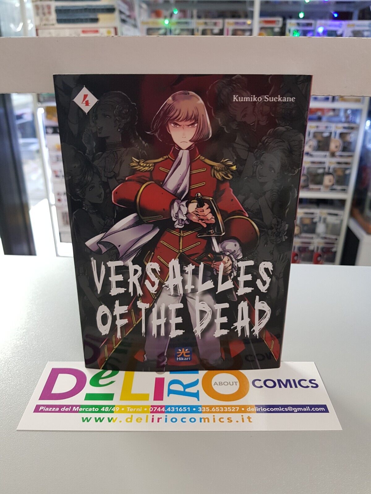 VERSAILLES OF THE DEAD N.4 Ed.HIKARI SCONTO 5%